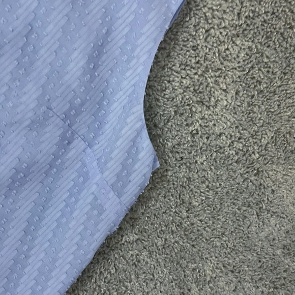 Banana Republic boxy light blue textured Sleeveless Tank Top Relaxed Fit medium - Picture 5 of 5